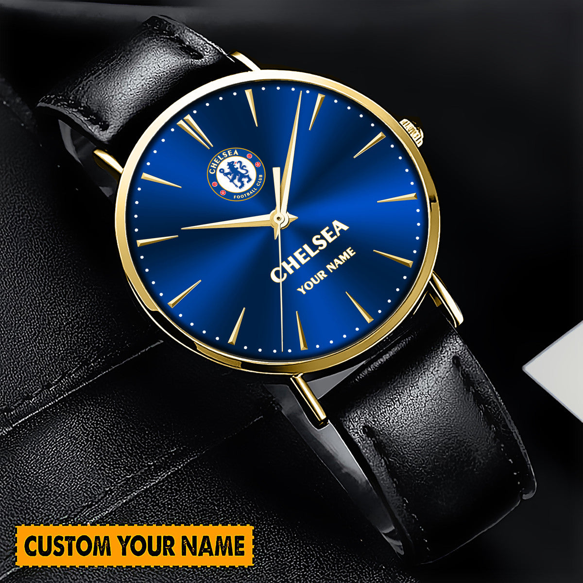 Personalized Chelsea Quartz Leather Watch QB190802
