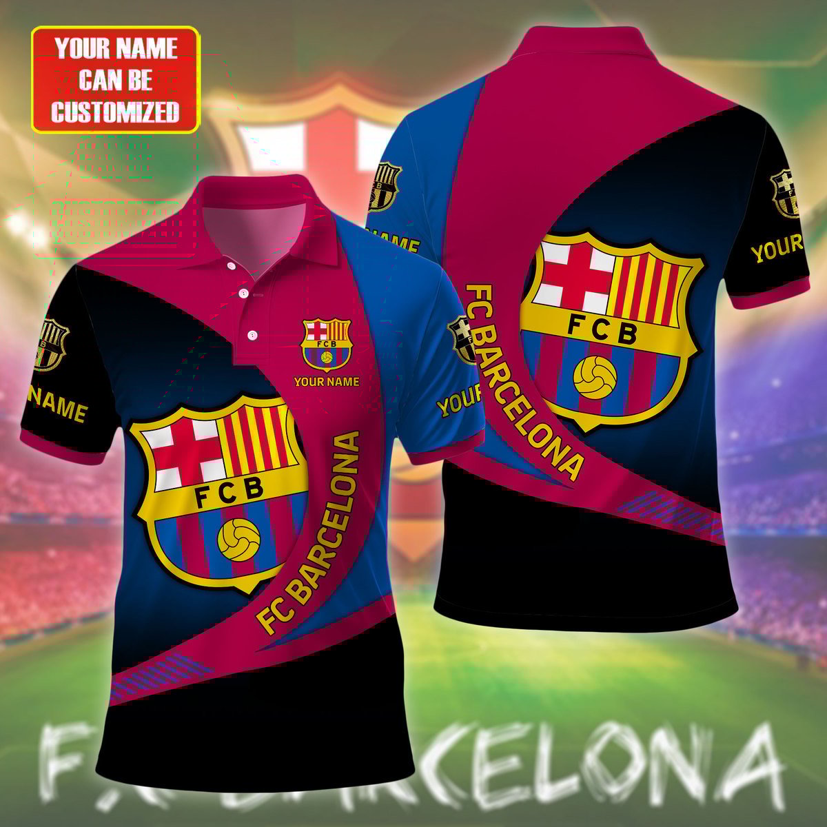 Personalized Barça 3D Full Printing Set , Barça Shirt ,Barça Shirt , Hoodie , Short ,Polo ,hawaii , ... QB260801