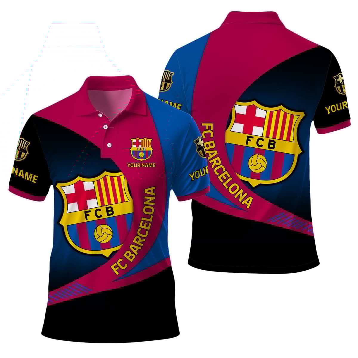 Personalized Barça 3D Full Printing Set , Barça Shirt ,Barça Shirt , Hoodie , Short ,Polo ,hawaii , ... QB260801