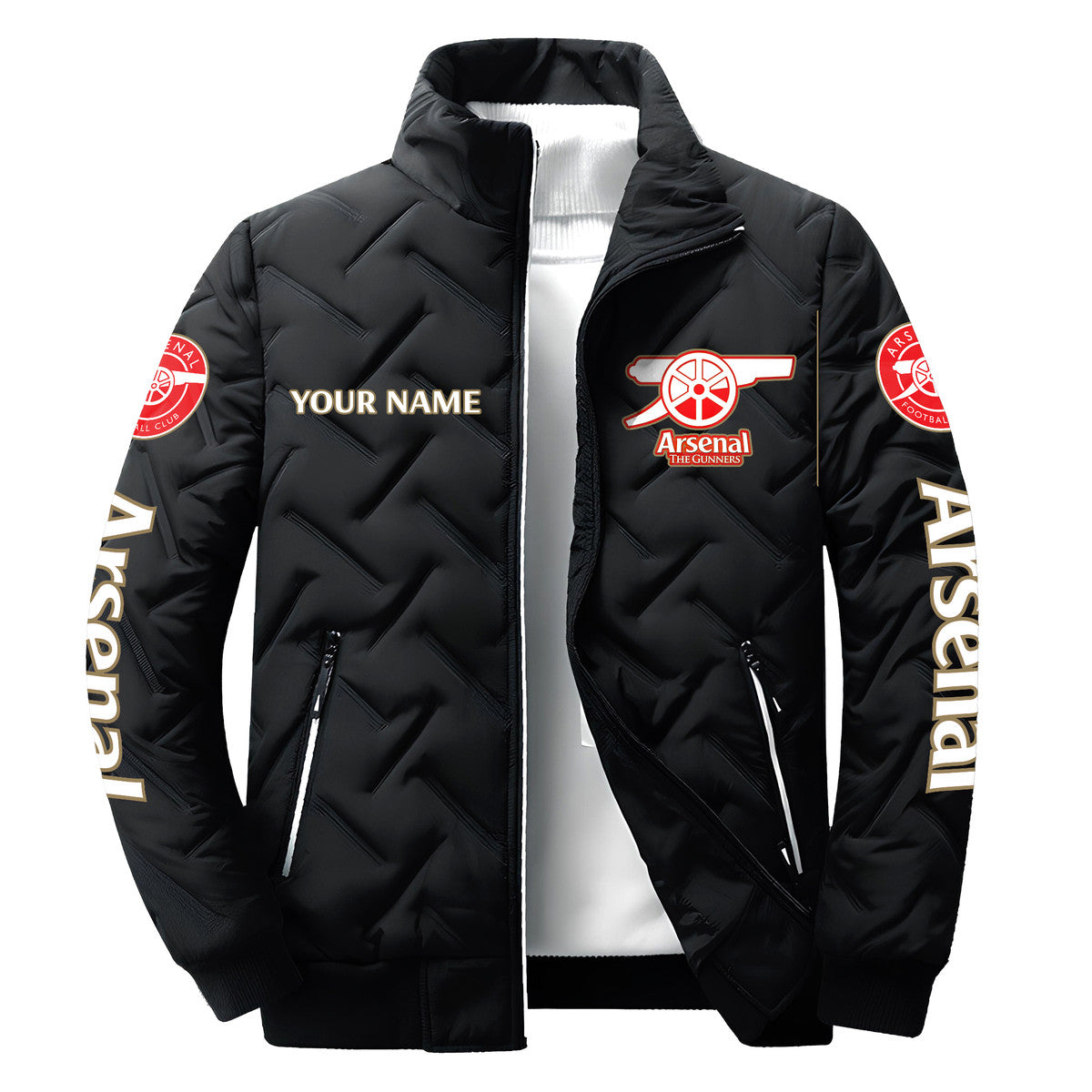 Arsenal The Gunners Puffer Jacket Q280804