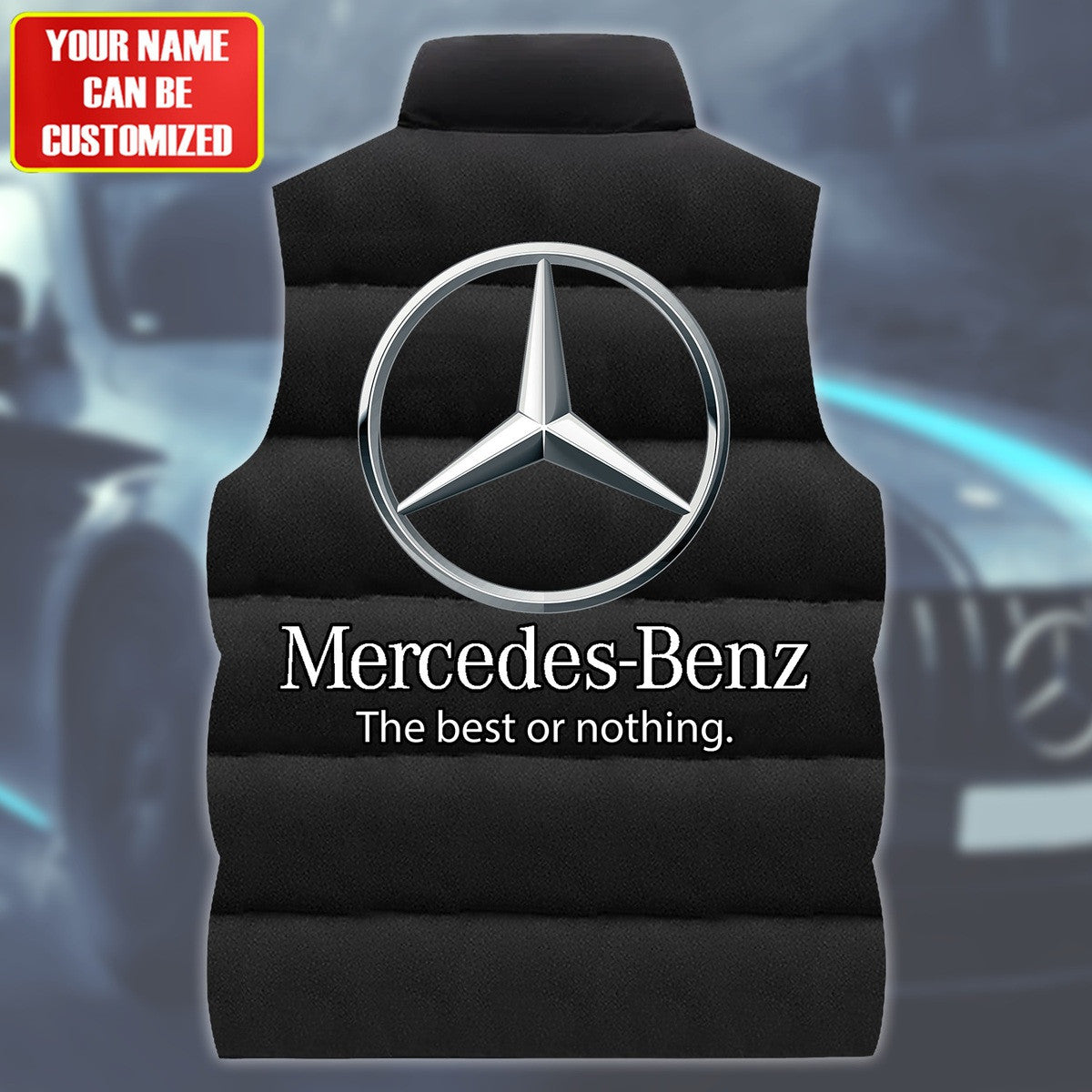 Personalized Merc Sleeveless Windproof Puffer Jacket P300803