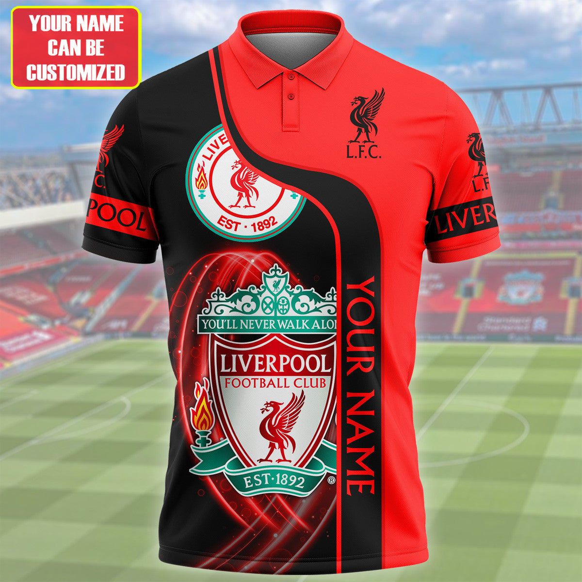 Personalized Liverpool 3D Full Printing Set , Liverpool Shirt , Hoodie , Short , Polo ,hawaii Q300802