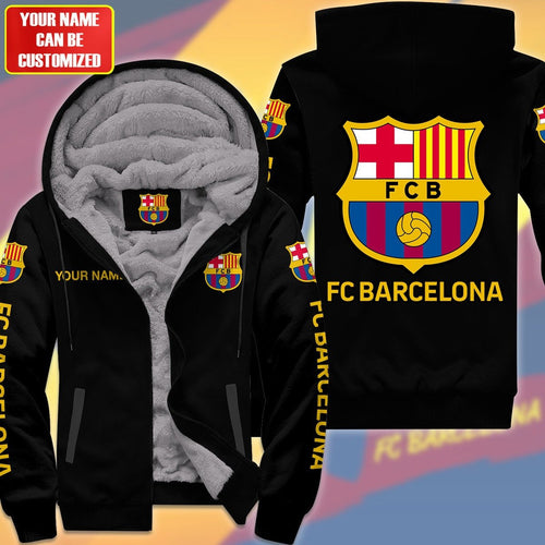 Personalized Barça Fleece 3D All Over Printed Unisex Shirt S040908