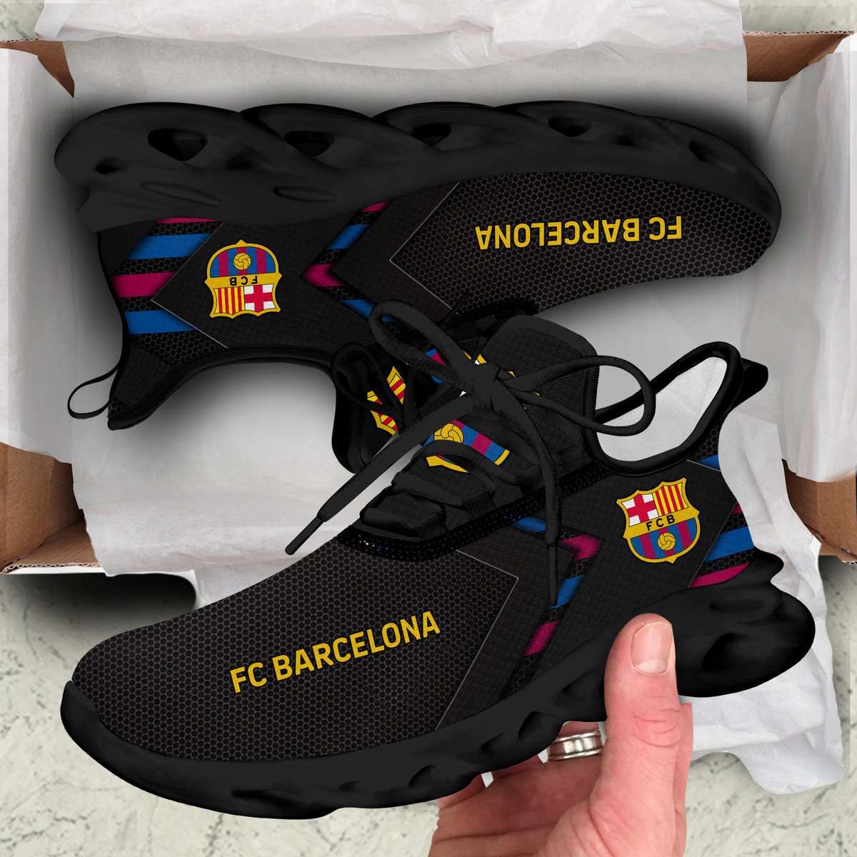 Barça Q4 Clunky Custom Sneaker Q300804