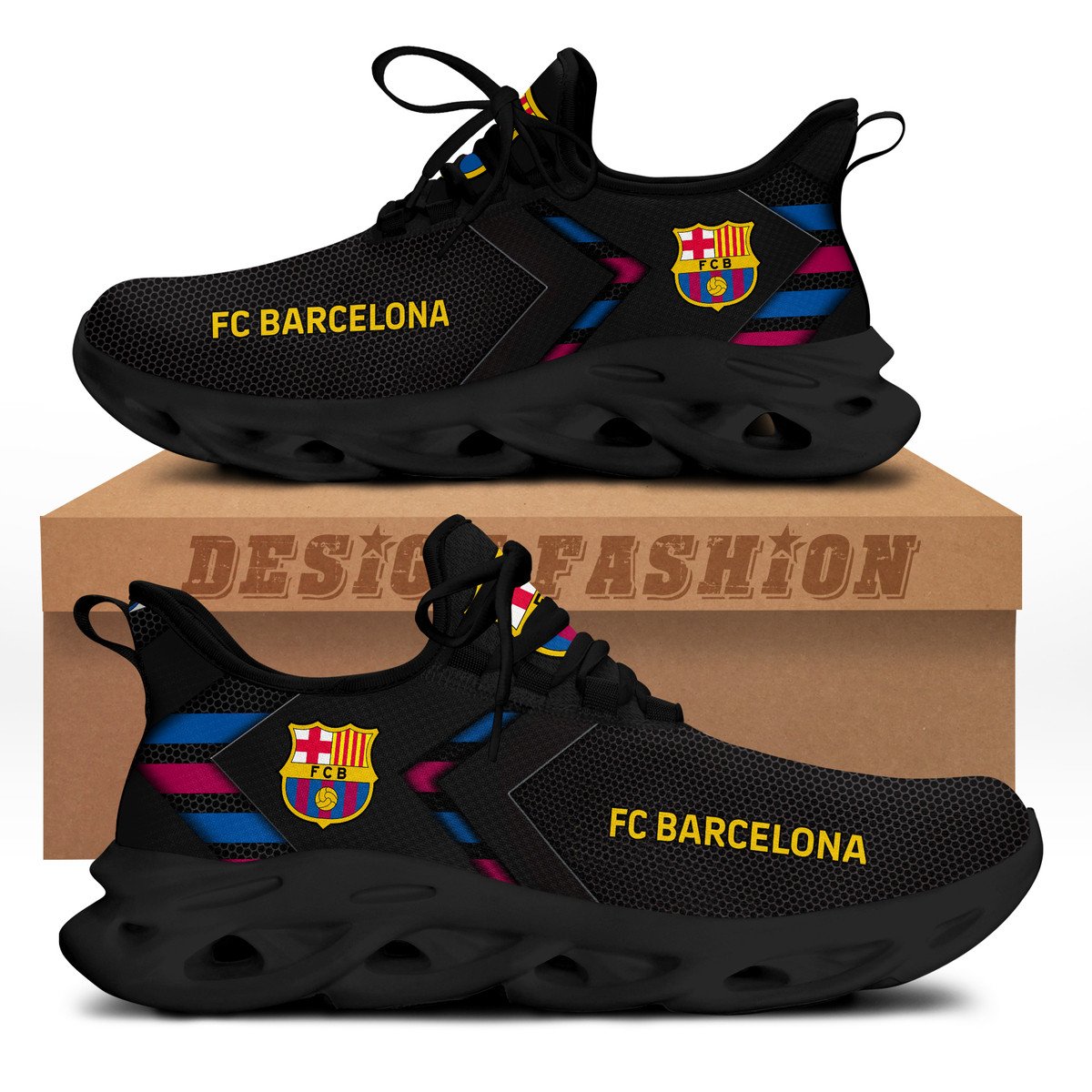 Barça Q4 Clunky Custom Sneaker Q300804