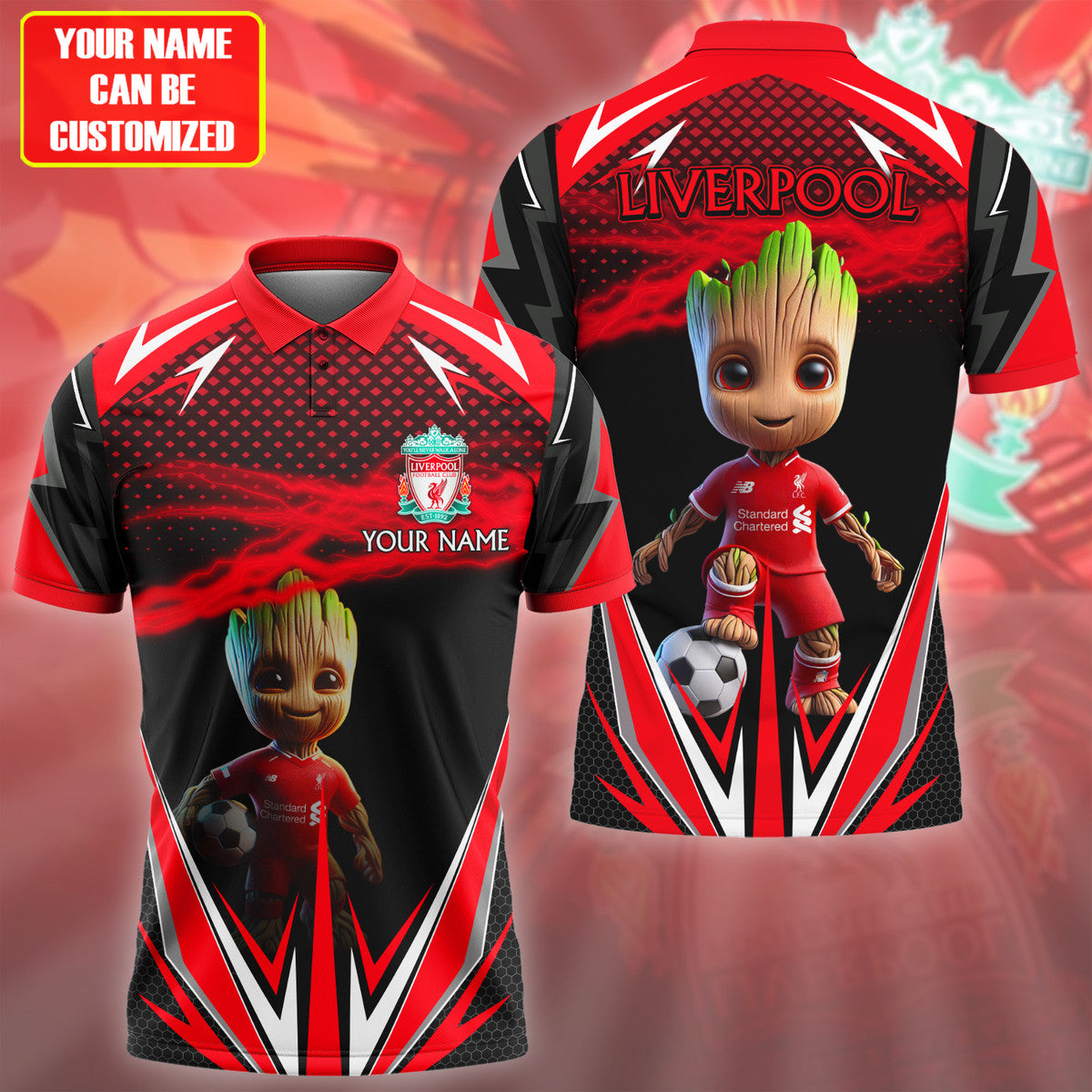 Personalized Gr Liverpool 3D Full Printing Set , Liverpool Shirt , Hoodie , Short , Polo ,hawaii Q190801