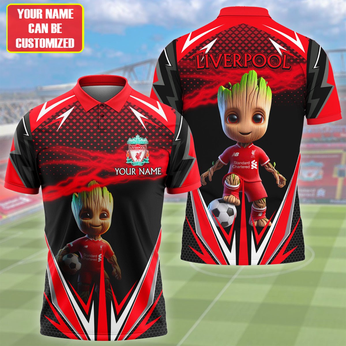 Personalized Gr Liverpool 3D Full Printing Set , Liverpool Shirt , Hoodie , Short , Polo ,hawaii Q190801
