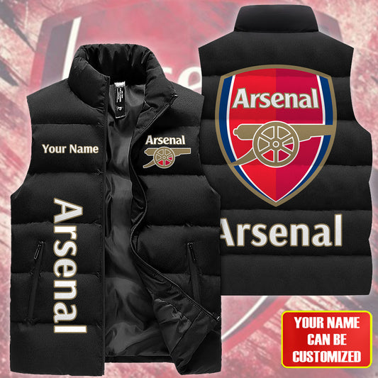 Arsenal FC Sleeveless Windproof Puffer Jacket P120901