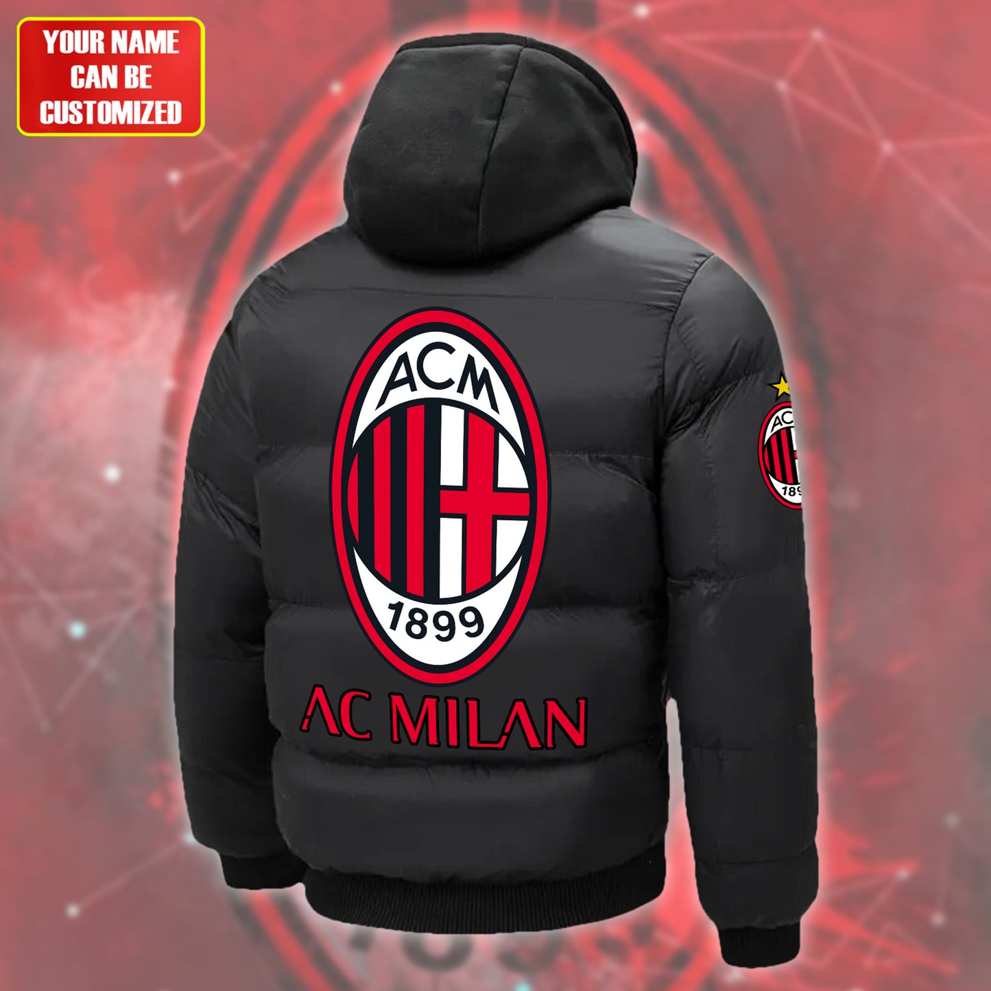 AC Milan Puffer Thermal Sport Warm Jacket S200902