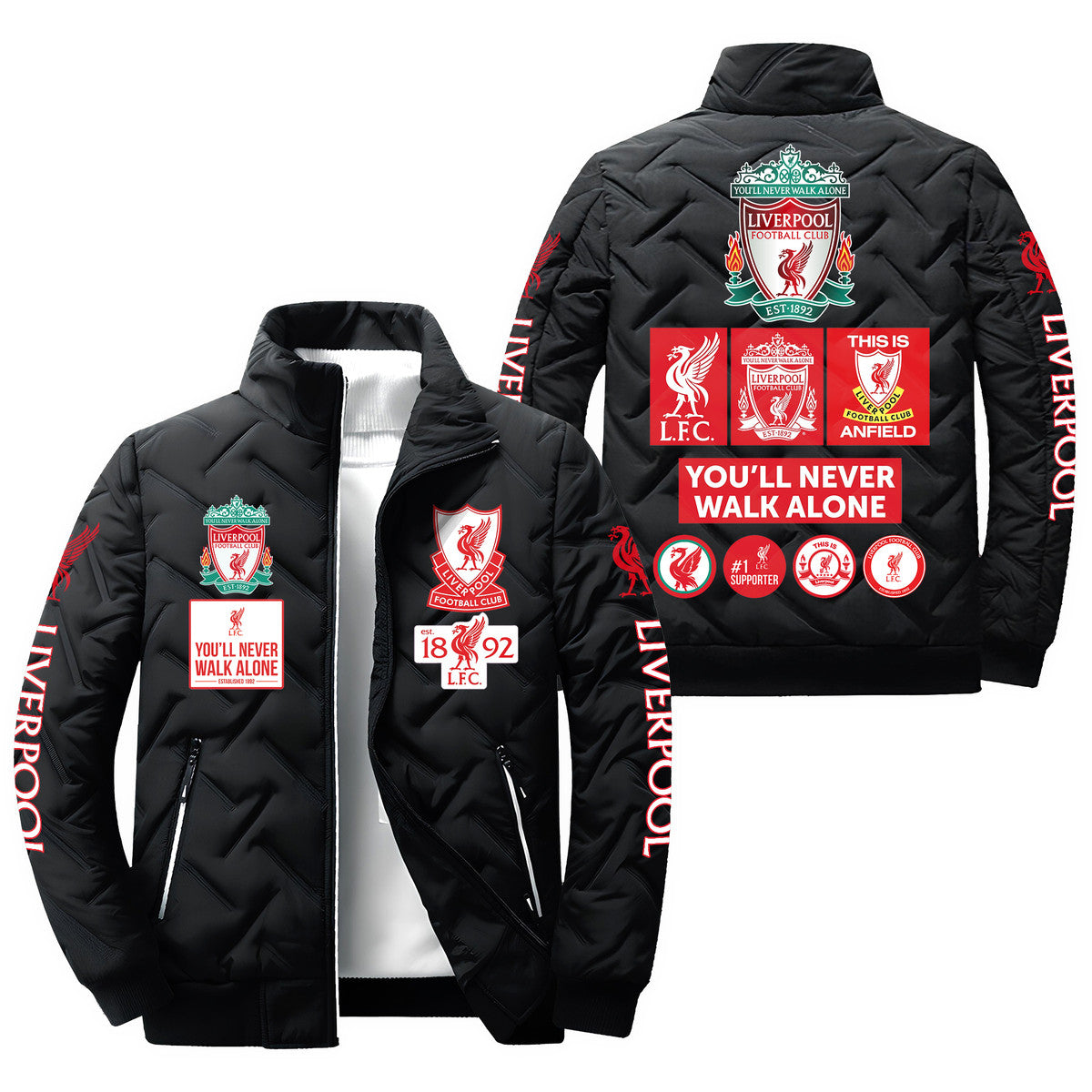 Liverpool FC Puffer Jacket P190904