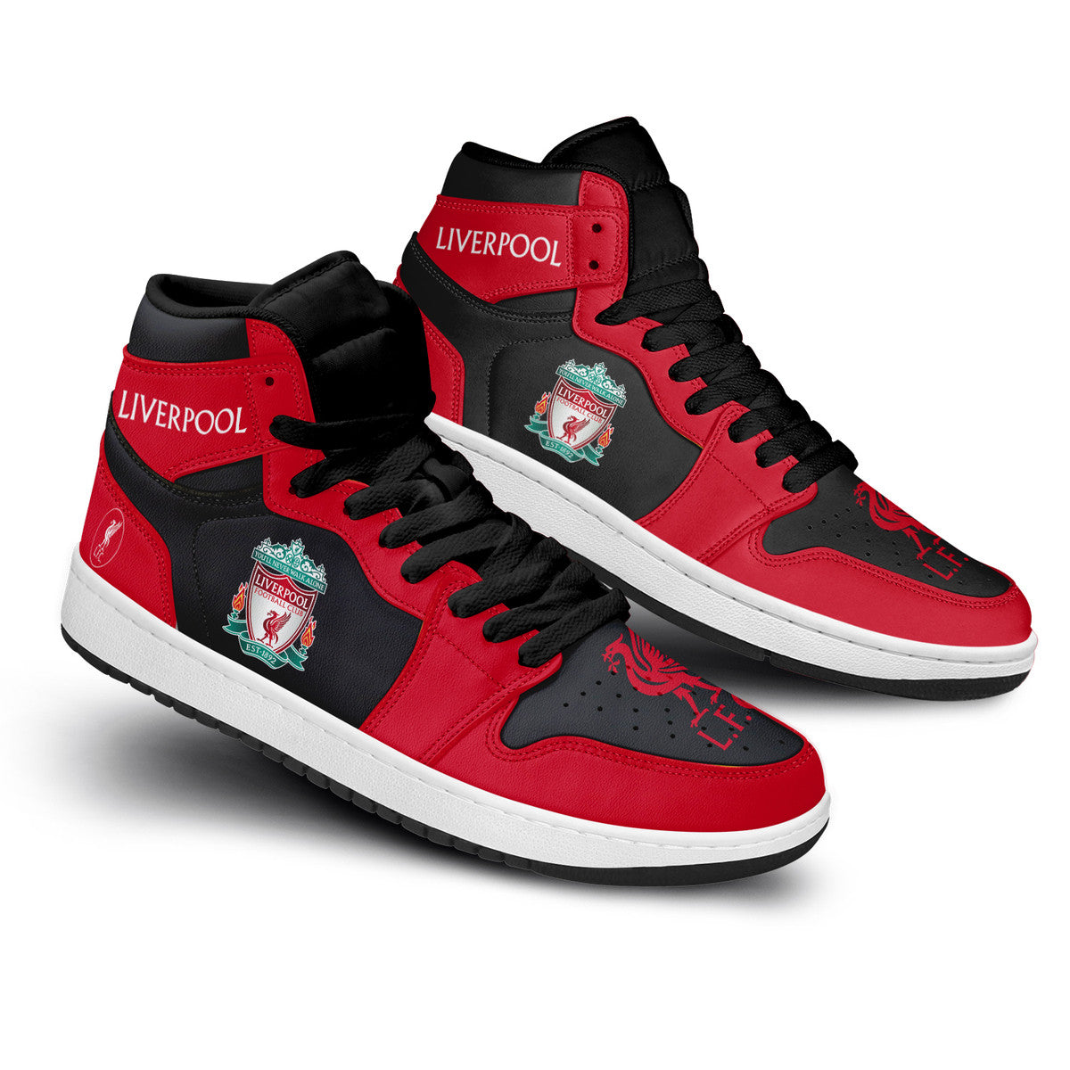 Liverpool AJ1 High Custom Sneaker Q230904