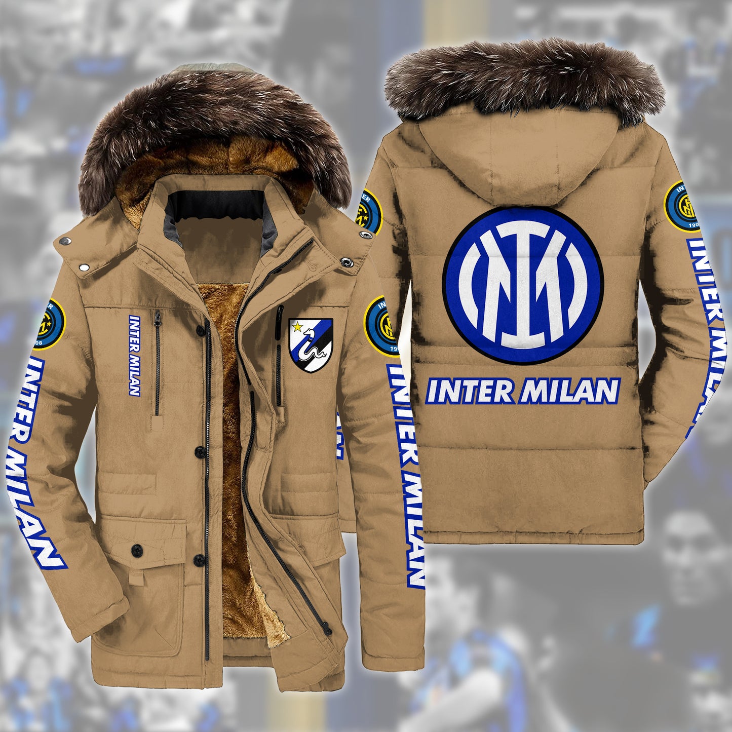 Inter Milan Parka Jacket Q190912