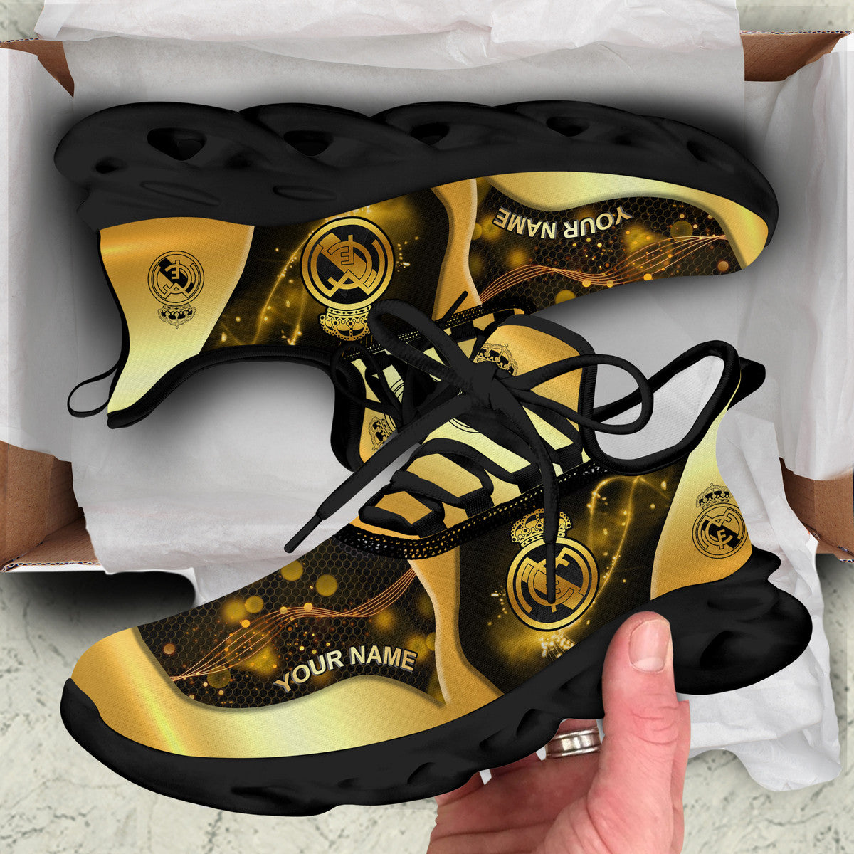 Personalized Real Madrid Chunky Custom Sneaker Q280903