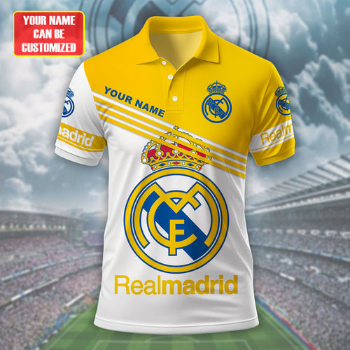 Personalized Real Madrid Q2 3D Full Printing Set , Real Madrid Shirt , Hoodie , Short , Polo ,hawaii Q051002
