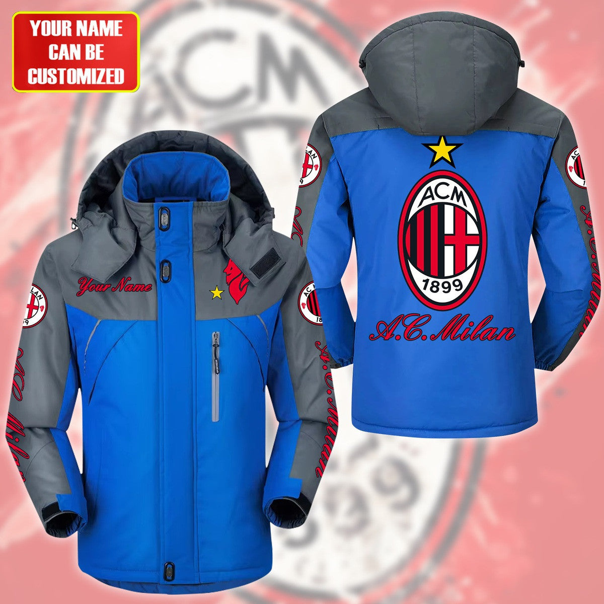 AC Milan Interchange Cotton Jacket QB021005