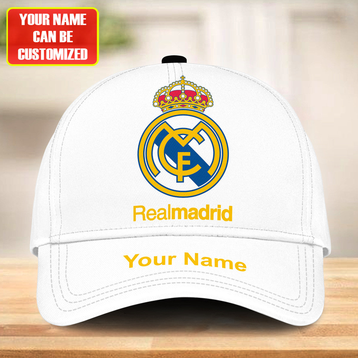 Real Madrid Classic White Cap S071002