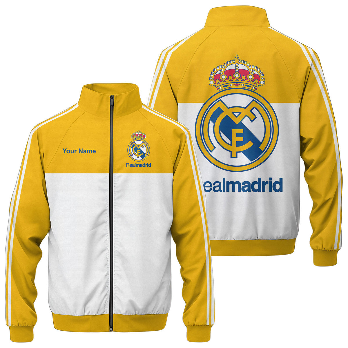 Real Madrid FC Zipper Stand Collar Jacket P051005