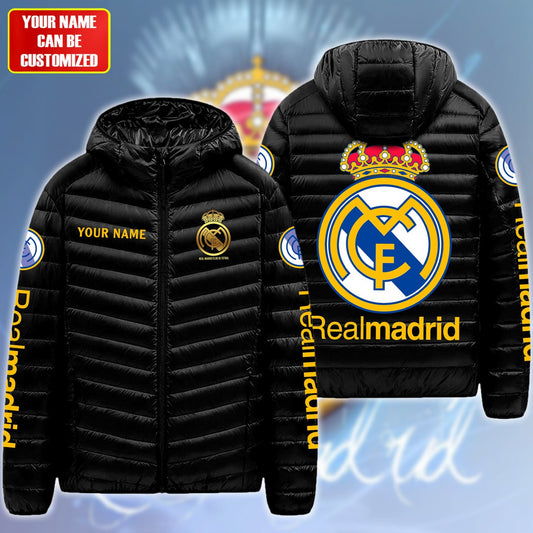 Personalized Real Madrid Puffer Sideline Down Jacket Q091004