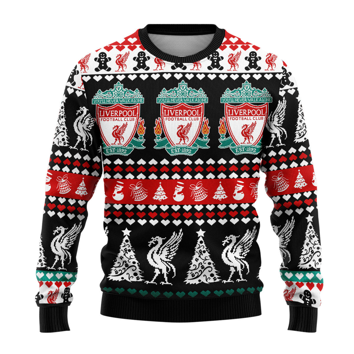 Liverpool Ugly Christmas Sweater , Unisex Wool Sweater QB091006