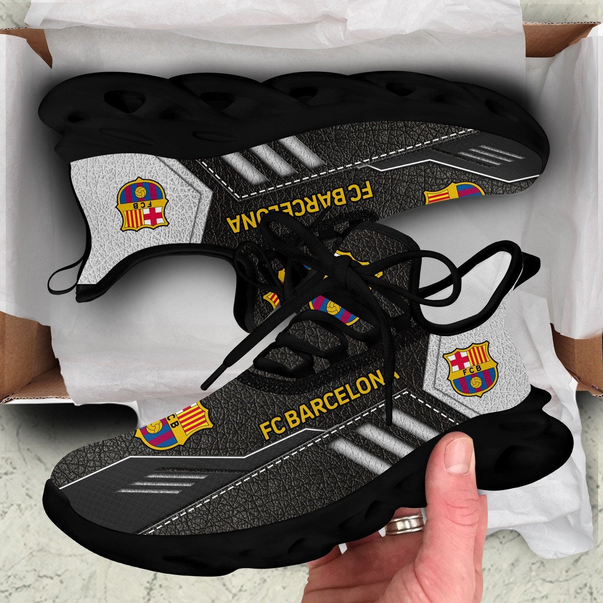 Barça Clunky Custom Sneaker QB100903