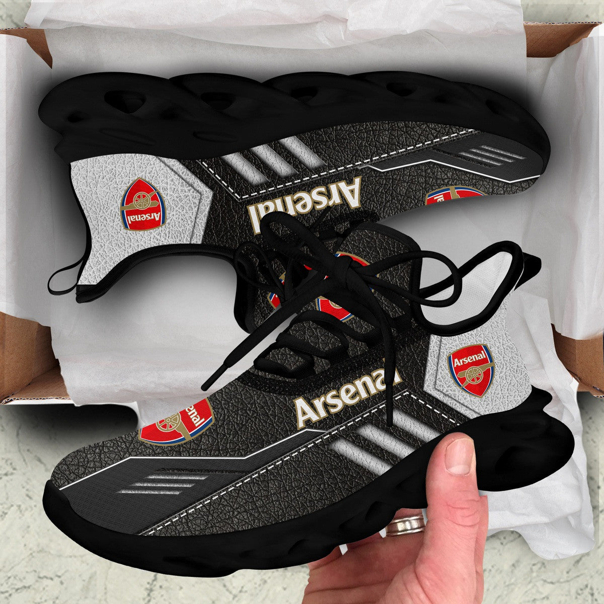 Arsenal Clunky Custom Sneaker QB100904