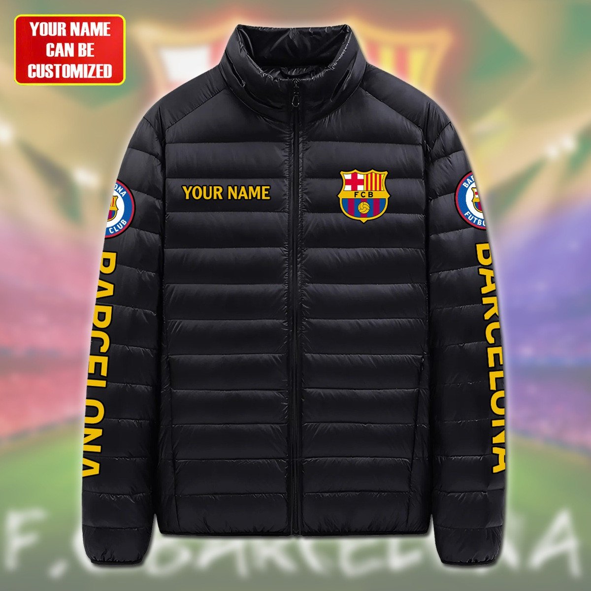 Personalized Barça Ultra Light Down Jacket Q111001