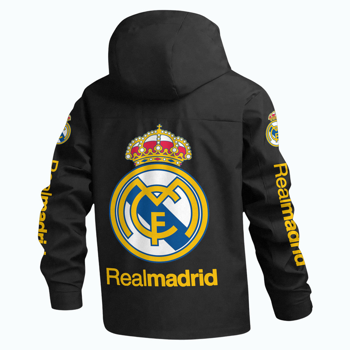 Real Marid FC Outdoor Sports Wind & Waterproof Drawstring Jacket P121001