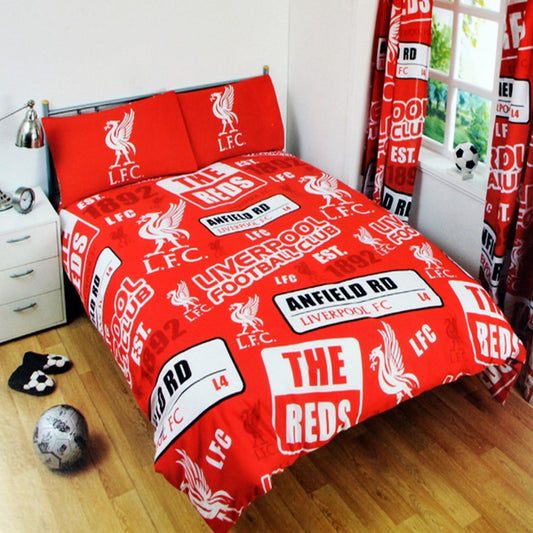 Liverpool All Over Printed Bedding Set