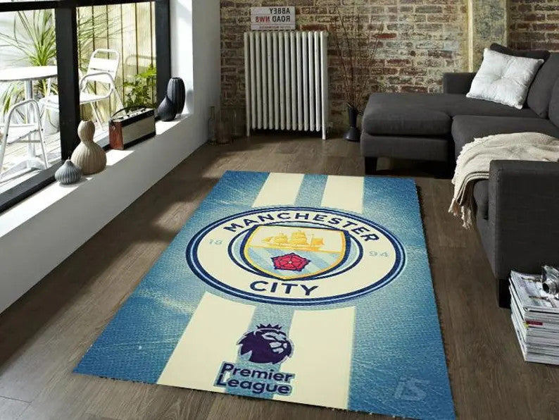 Manchester City Home Rug