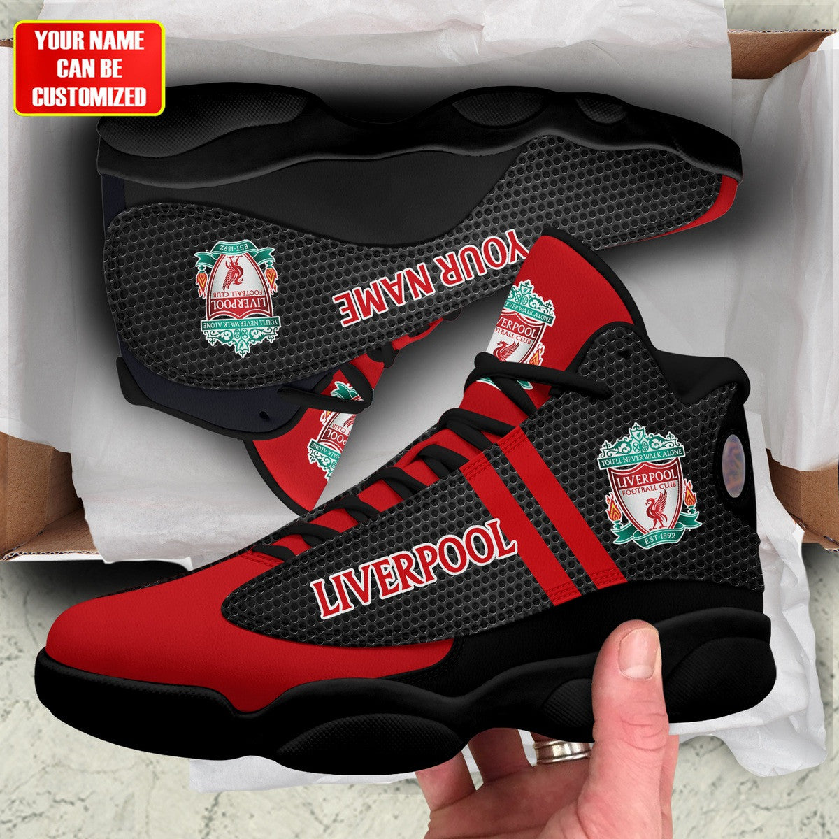 Liverpool FC AJD13 Custom Sneaker QB141002