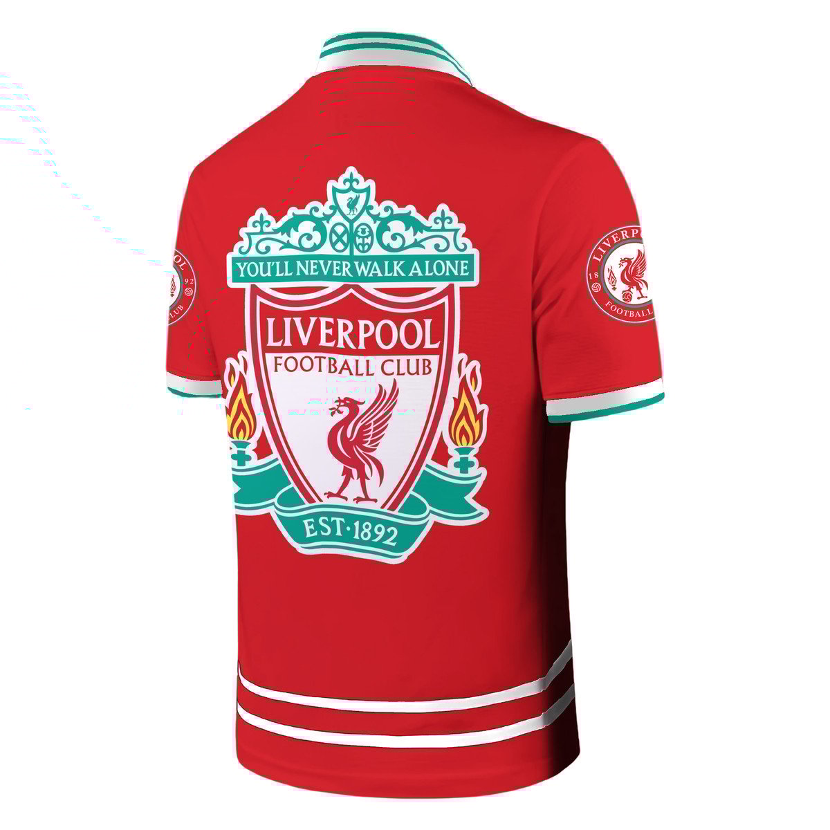 Personalized Liverpool FC 3D Full Printing Set , Barcelona FC Shirt , Barcelona FC Set , Zipper Polo, Hoodie , Short , Polo , hawaii , ... QB141006