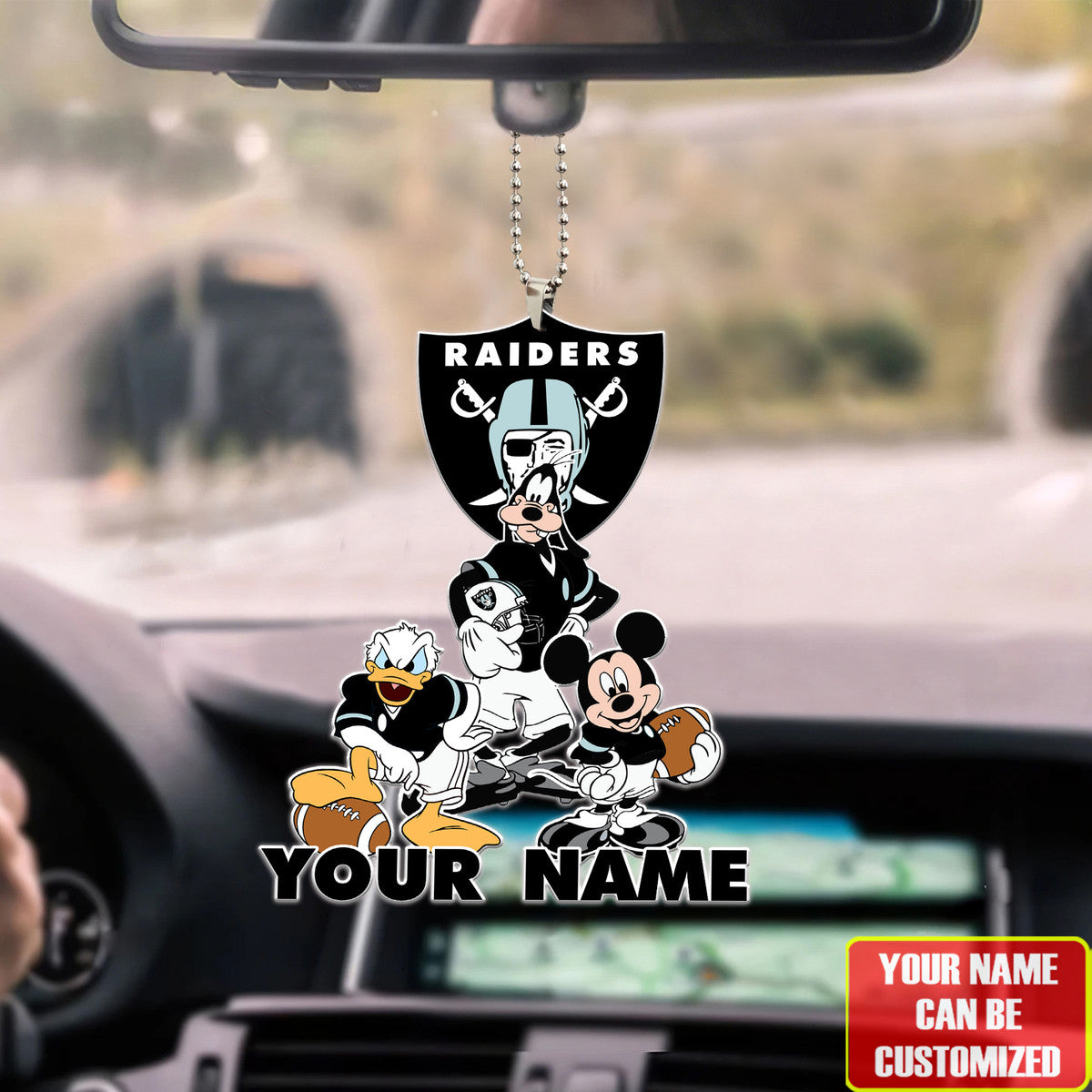 RD Custom Name Car Ornament P151003