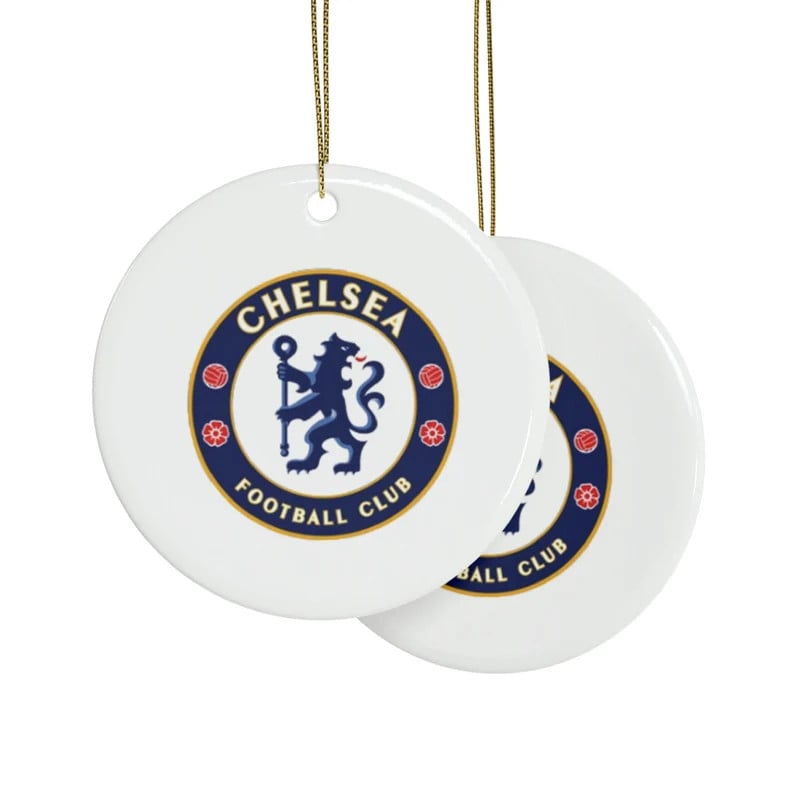 Chelsea Round Ceramic Ornament