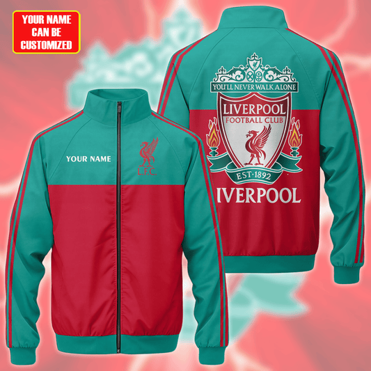 Liverpool Zipper Stand Collar Jacket Q141006