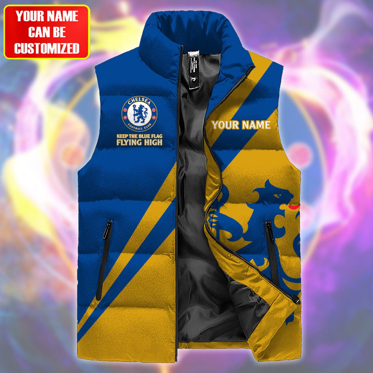 Chelsea Sleeveless Windproof Puffer Jacket 3D QB161002