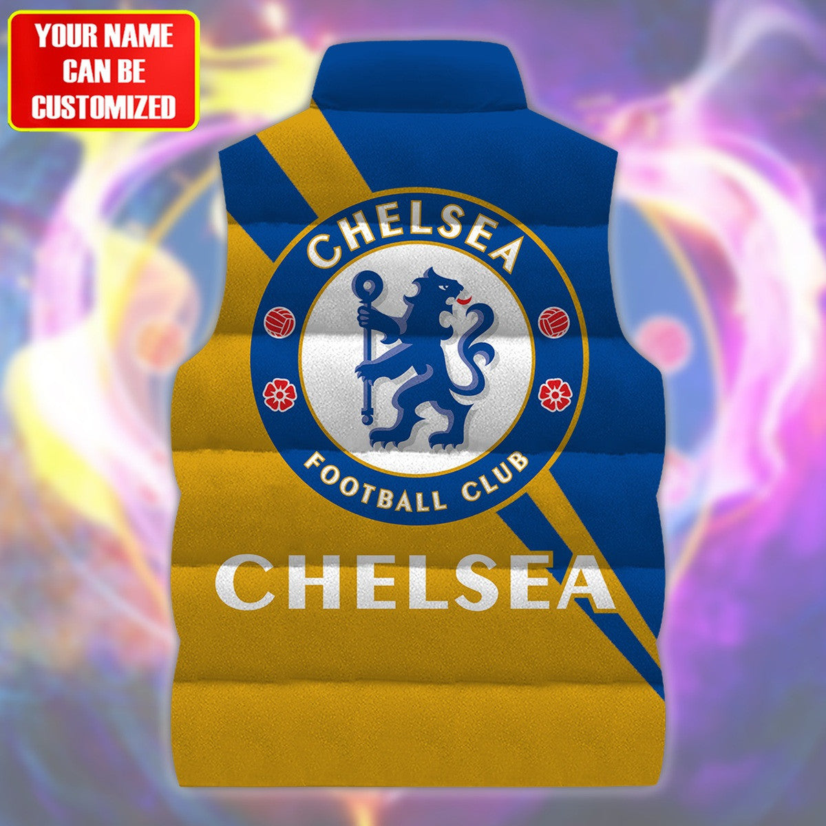 Chelsea Sleeveless Windproof Puffer Jacket 3D QB161002