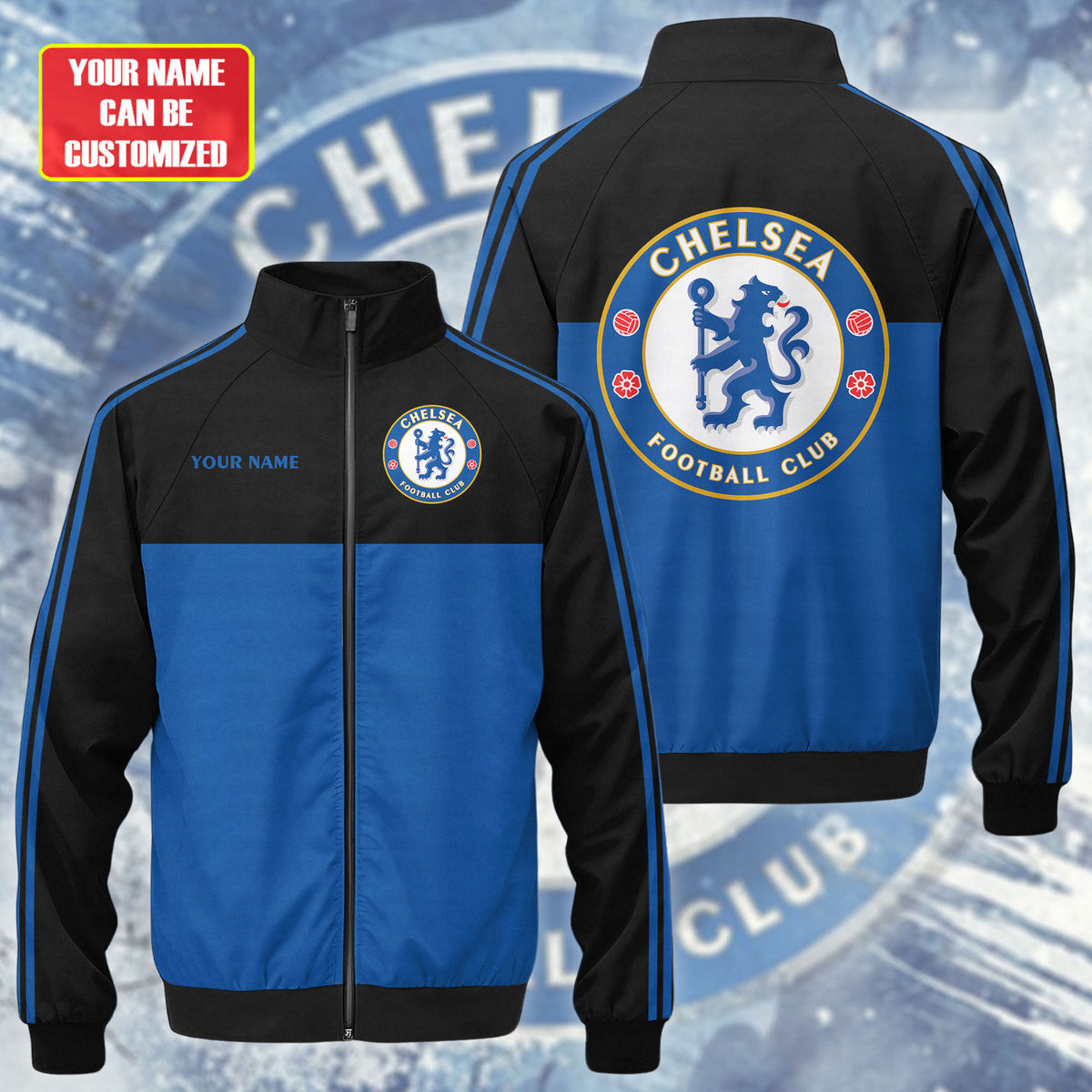Chelsea Zipper Stand Collar Jacket S171005