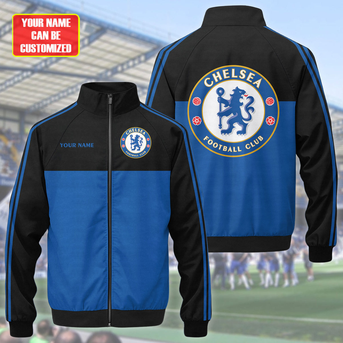 Chelsea Zipper Stand Collar Jacket S171005