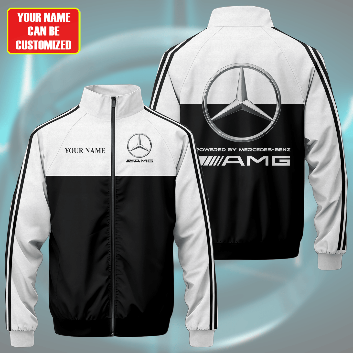Merc AMG Zipper Stand Collar Jacket S181002