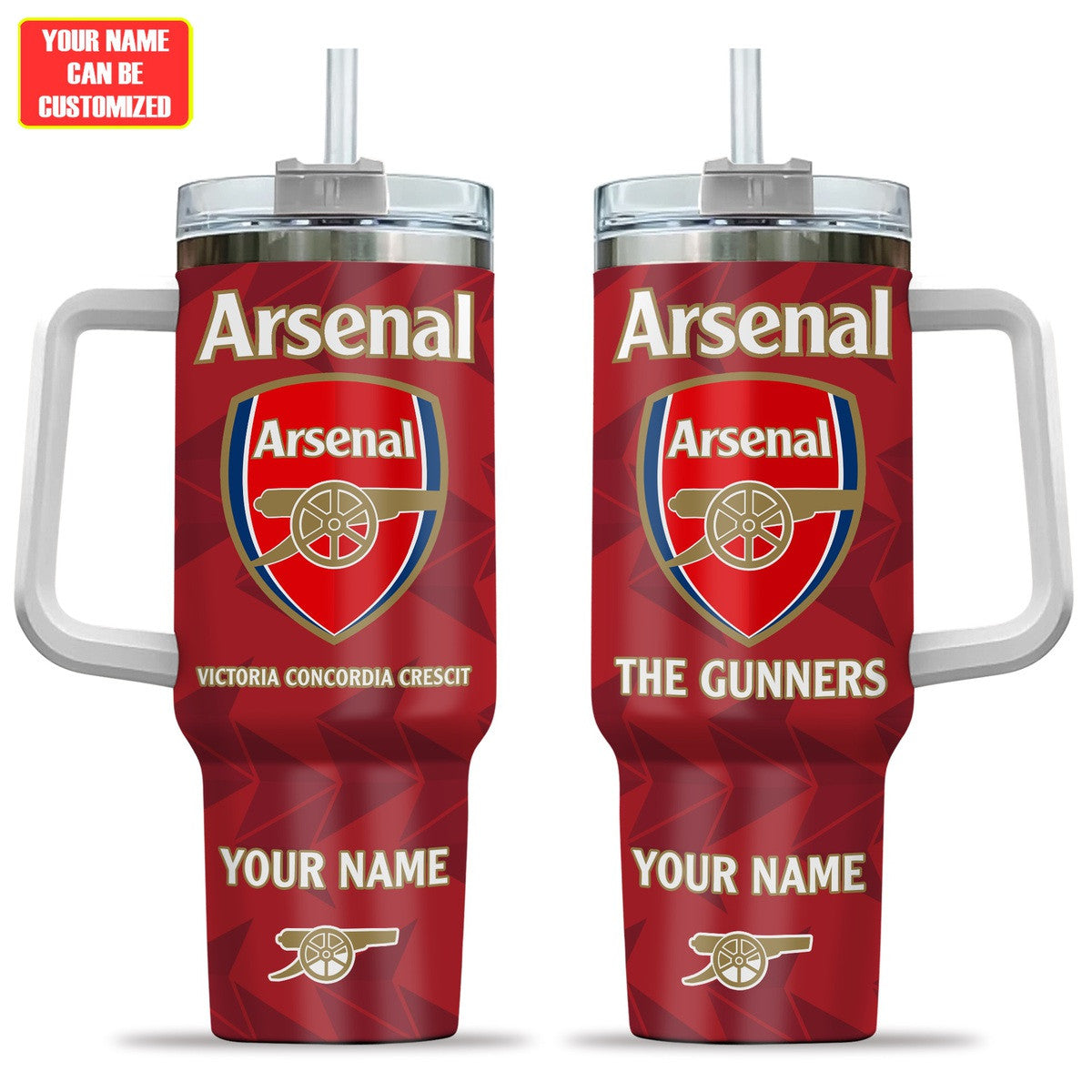 Personalized Arsenal Stainless Tumbler 40oz Cup S211003
