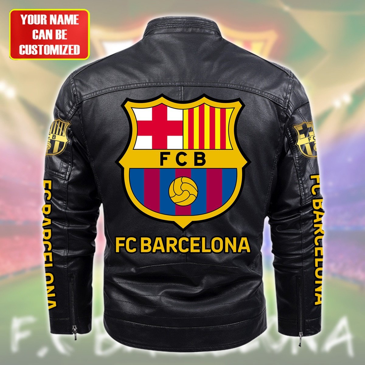 Barcelona Fleece Leather Jacket S241001