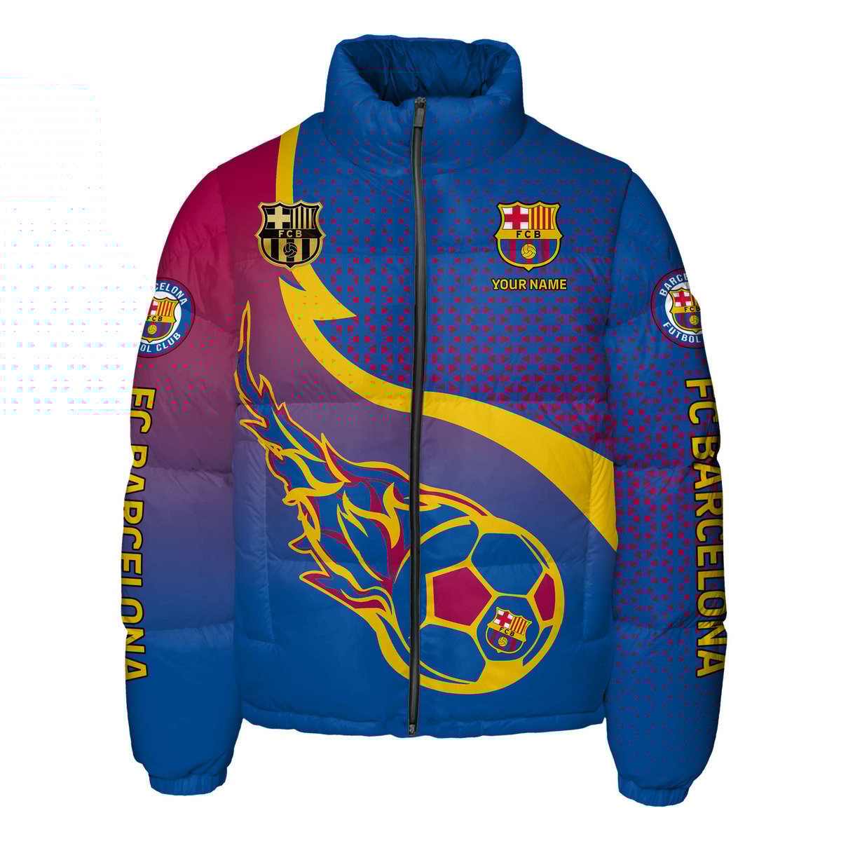 Barça Q2 Puffer Thermal Stand Collar Jacket Q241001