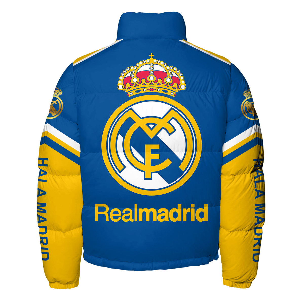 Real Madrid Puffer Thermal Stand Collar Jacket S221002