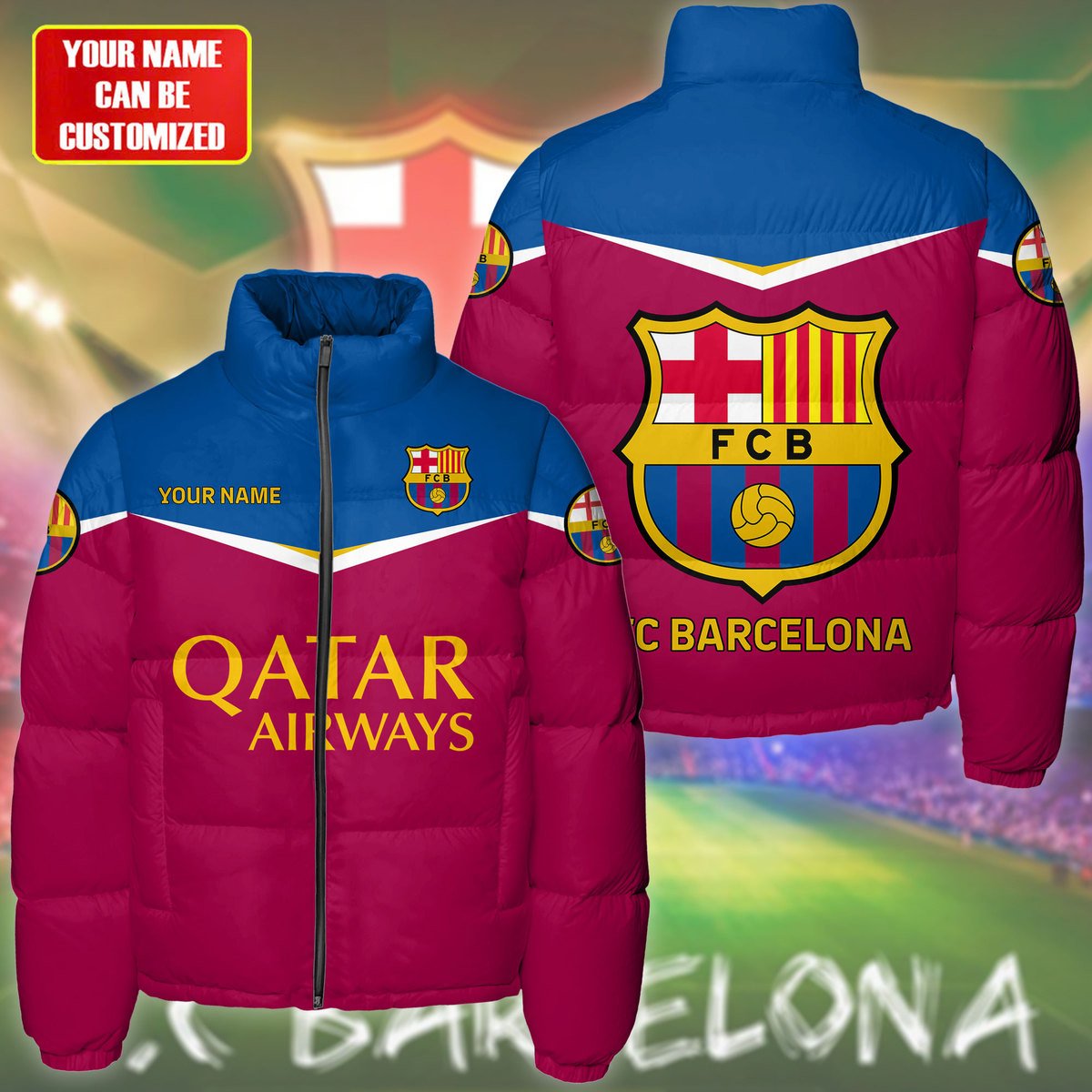 Barca Puffer Thermal Stand Collar Jacket QB211007