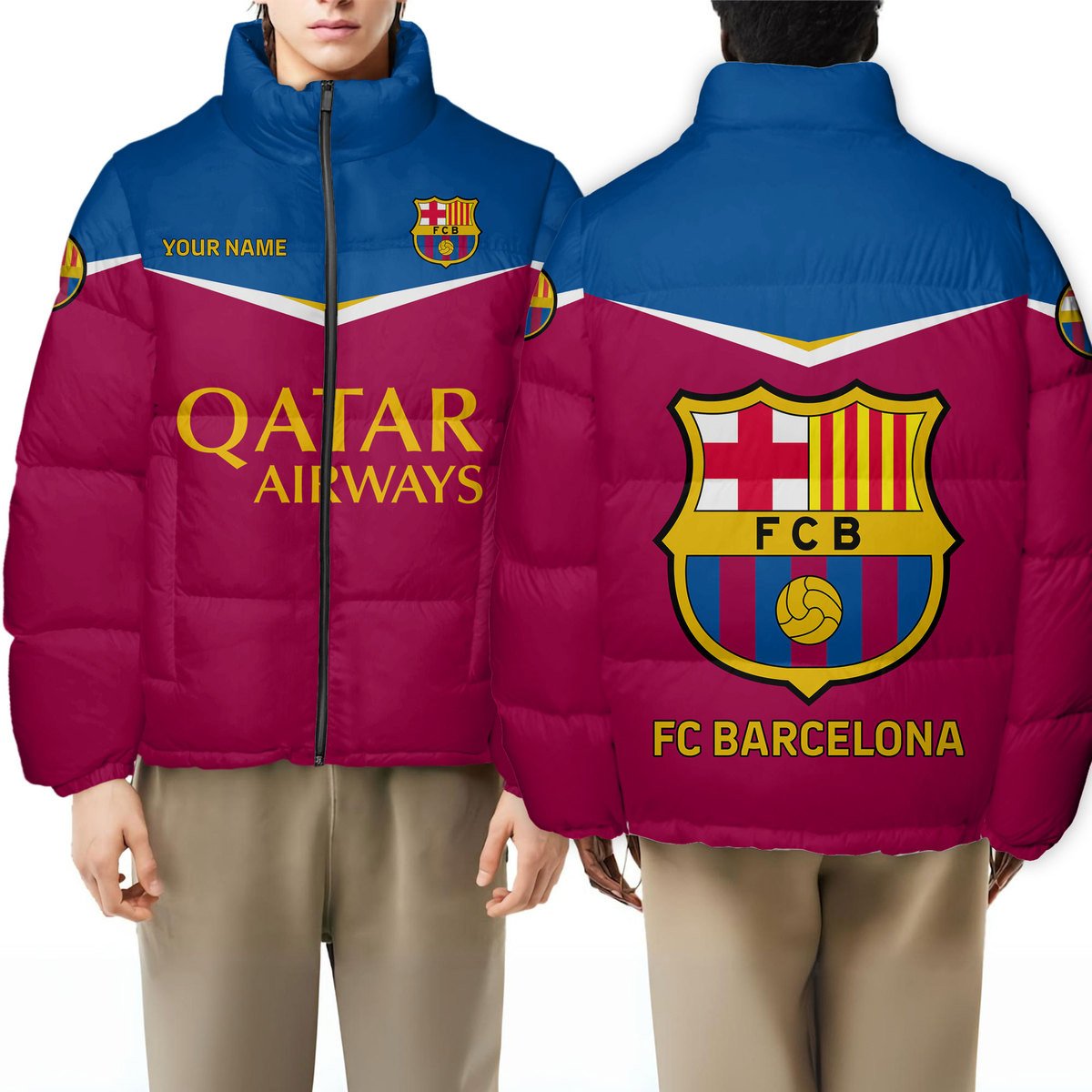 Barca Puffer Thermal Stand Collar Jacket QB211007