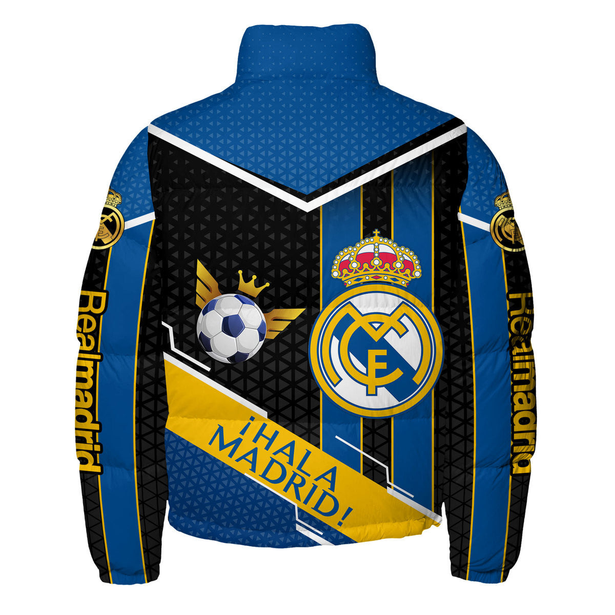 Real Madrid Q3 Puffer Thermal Stand Collar Jacket Q241003