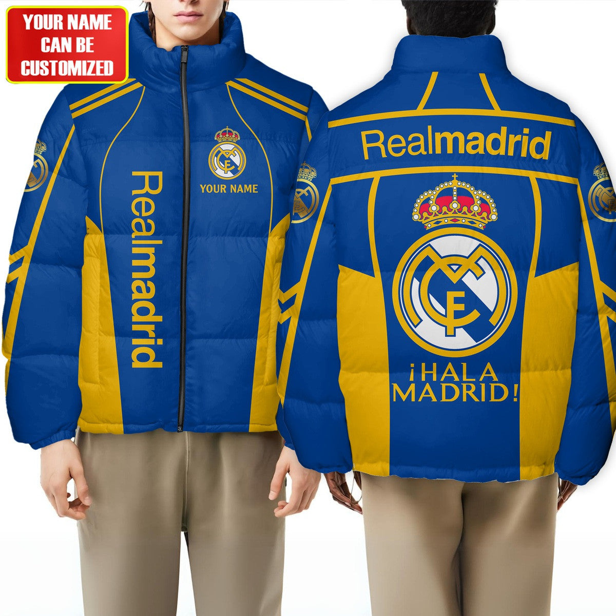 Real Madrid Puffer Thermal Stand Collar Jacket V3 S241006