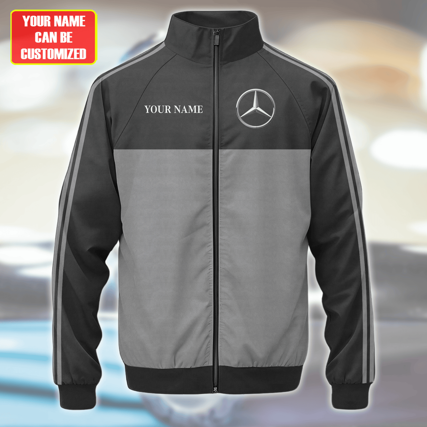 Merc Zipper Stand Collar Jacket QB201001