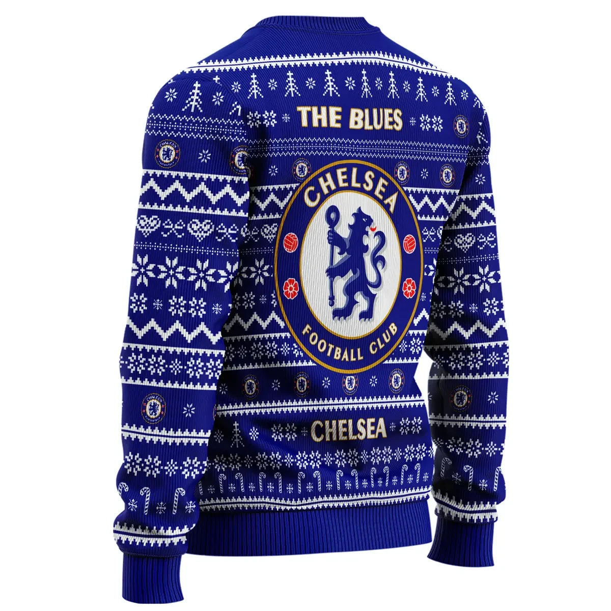 Chelsea S11 Ugly Christmas Sweater , Unisex Wool Sweater S281006