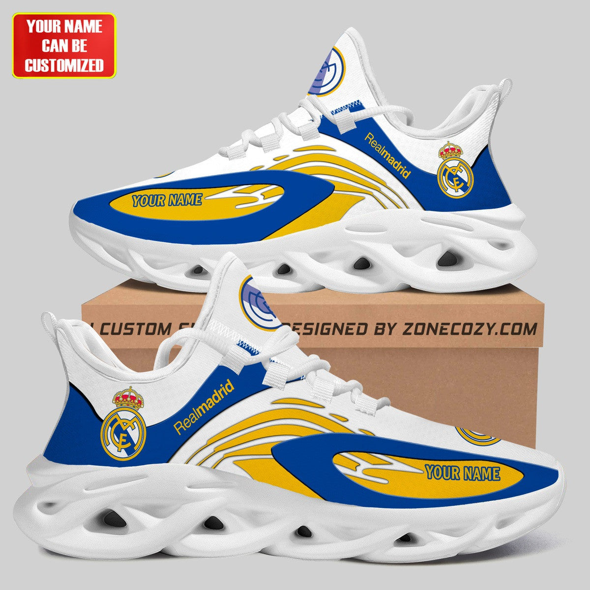 Real Madrid Chunky Custom Sneaker QB241004